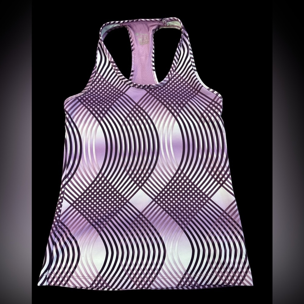 Champion Racerback Tank Double Dry Purple Excellent Small